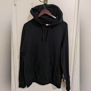 JJJJound J70 Black French Terry Lightweight Hoodie Size L Made In Canada